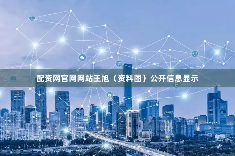 配资网官网网站王旭（资料图）公开信息显示